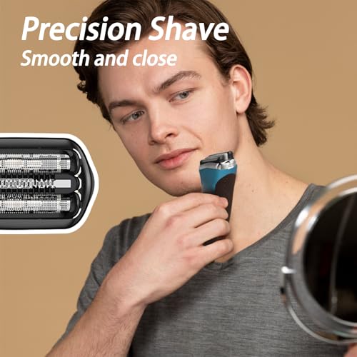 2 Pcs Series 3 Pro Replacement Head for Branus All S3 Shavers 3040s 3010s 310s 3000s 3050cc 3080s, Foil and Cutter Blades for a Close and Smooth - size: 32B - 2Pack