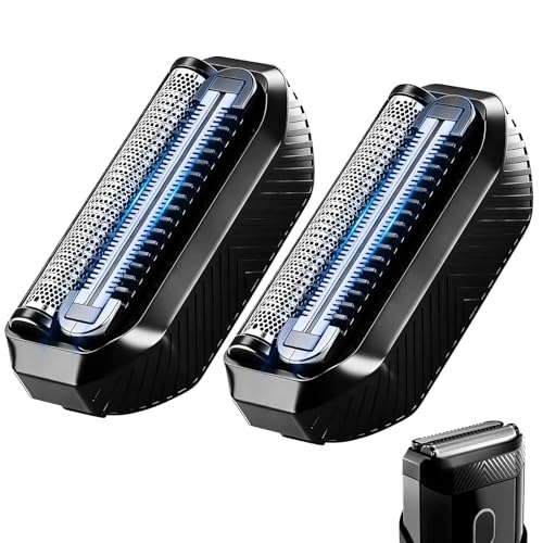 Heads Shavers for MANSCAPED The Handyman Compact Face Shaver, 2 Count - color: Black/The Handyman Compact Face Shaver Head
