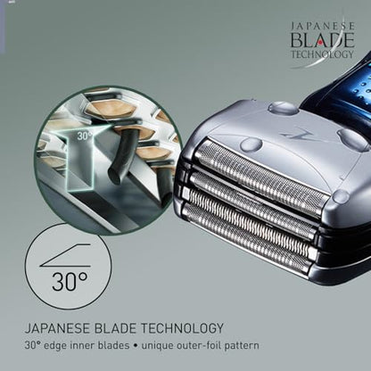 Panasonic Shaver Replacement Outer Foil and Inner Blade Set WES9020PC, Compatible with ARC4 4-Blade Shaver ES8243AA