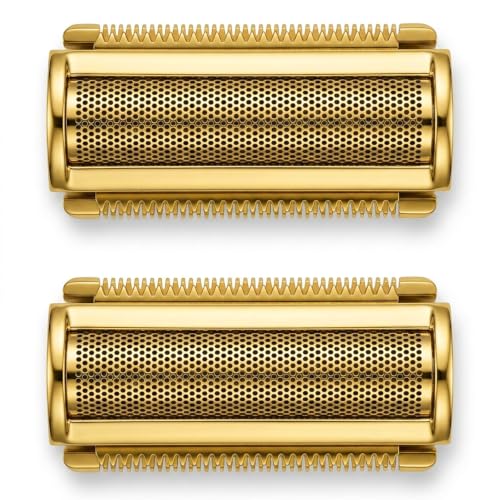 2 Pack Gold Replacement Foil Blades for Manscaped Lawn Mower 5.0 Ultra - color: Gold Foil Shaver, size: 2 Pack