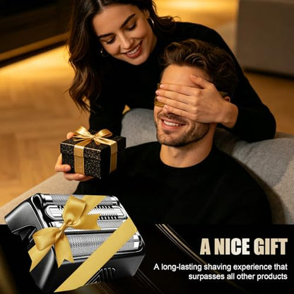 2-Pack Foil Head Compatible with Manscaped Chairman PRO - color: 2 Pcs