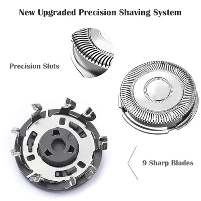 SH70/71 Replacement Heads Blades Compatible with Noreclo Series 7000 Shavers, Series 7000 Replacement Blades SH71/52 Heads Compatible with Electric Razors 7500 7530 S7370 S7371, 6-Pack