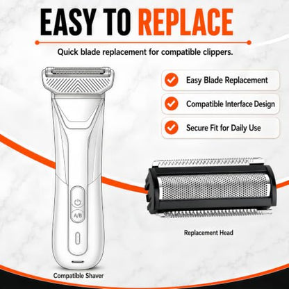 1Pcs Shaver Replacement Foil Blade Compatible with MANSCAPED Lawn Mower 5.0 - color: Black 1 Pcs