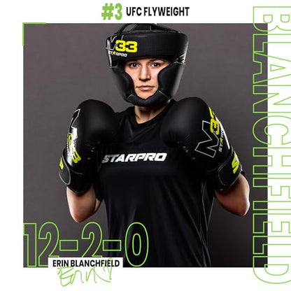 Starpro Curved Boxing Mitts - Punch Mitts Training Hand Pads for Men Women with Secure Hook & Loop MMA Muay Thai