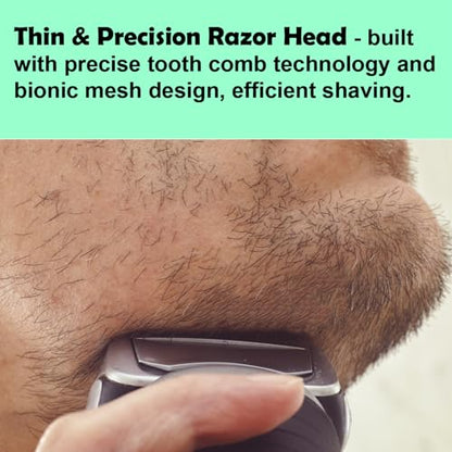 Series 5 Replacement Head 52S for Braun Electric Shaver (1 Count) - size: 1 Count