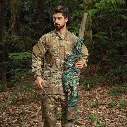Fast Rifle Case Gun Cover for Hunting Range Shooting - 42.5" to 58" - color: New Camo