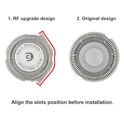 SH30 Replacement Heads for Philips Norelco Shaver Series 3000, 2000, 1000