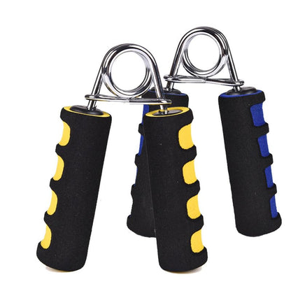 Foam Hand Grip Exerciser (Blue) - Stress Relief & Finger Strength Trainer