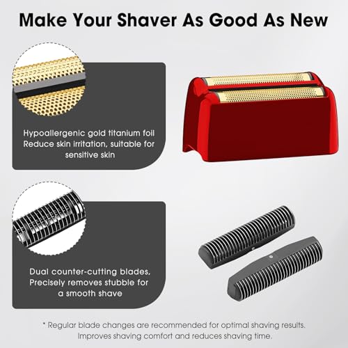 FXRF2G Shaver Replacement Head for BaByliss Pro FX3 Foil Shaver