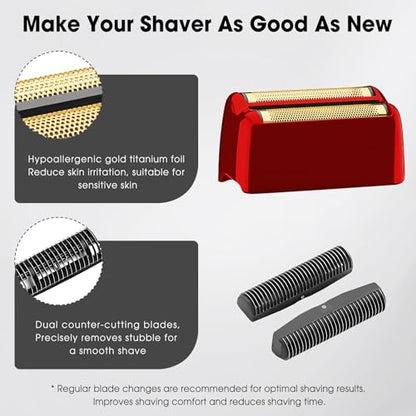 FXRF2G Shaver Replacement Head for BaByliss Pro FX3 Foil Shaver