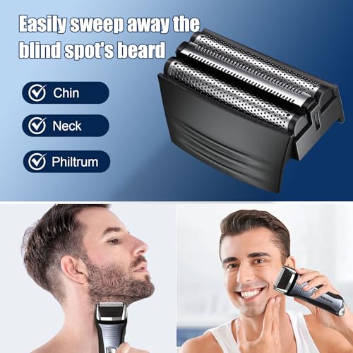 Shaver Replacement Foil Compatible with Remington TITANIUM-X Flex - color: Black-2
