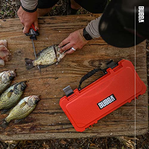 BUBBA E-STIFF Electric Fillet Blade with Ti-Nitride Coated Hollow Stainless Steel Non-Stick Reciprocating Construction for Fishing and Outdoors - style: 12 Inch