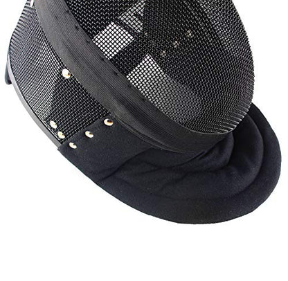LEONARK Armoury Hema Helmet- Fencing Coach Mask - CE 350N Certified National Grade Masque - Fencing Protective Gear with Storage Bag - color: Detachable, size: Medium