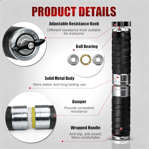 Portable Forearm Strengthener, Forearm Trainer Grip Strength Trainer
