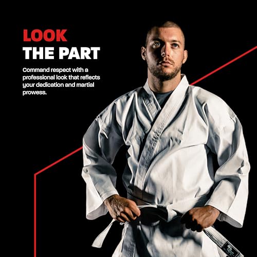 Hawk Sports Karate Uniform for Kids & Adults Lightweight Student Karate Gi Martial Arts Uniform with Belt - size: 2