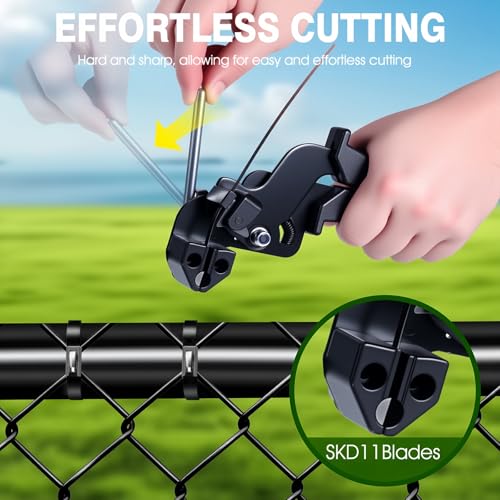 Stainless Steel Cable Tie Gun & 100pcs 12in Black Metal Zip Ties - color: 100pcs Black