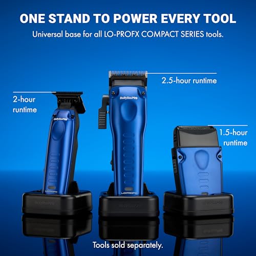 BaBylissPRO High-Performance Compact LO-PROFX Shavers for Men - color: Black, style: Base