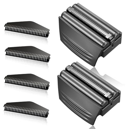 Head Shavers For Remington Shaver Foil F4900,F5800,F7800 - color: Black/2 Pack (F-Series)