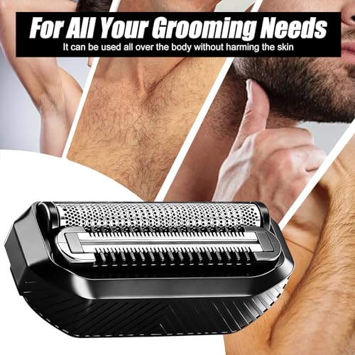 Head Shavers for MANSCAPED The Handyman Compact Face Shaver Head - color: Black/Hm-1pack