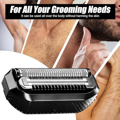 Head Shavers for MANSCAPED The Handyman Compact Face Shaver Head - color: Black/Hm-1pack