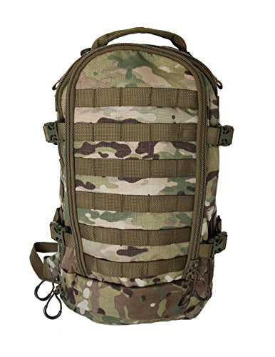 Military 26L ILBE Style Tactical Assault Patrol Molle Backpack (MULTICAM) - color: Multicam