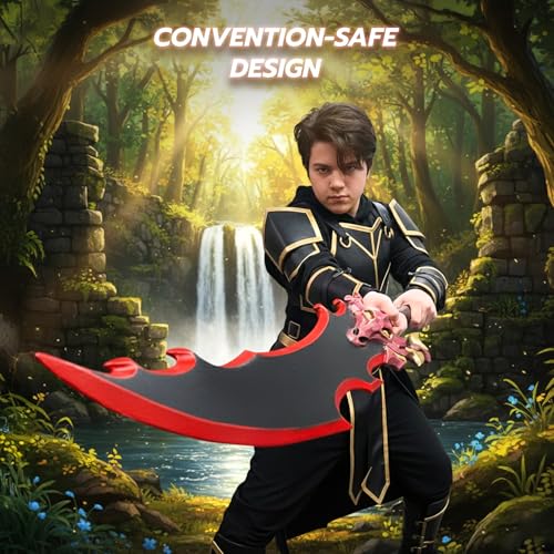 Fang Foam Prop Set for Cosplay, Display & LARP, Non-Functional Costume Accessory Designed for Role Play - style: Demon Dragon