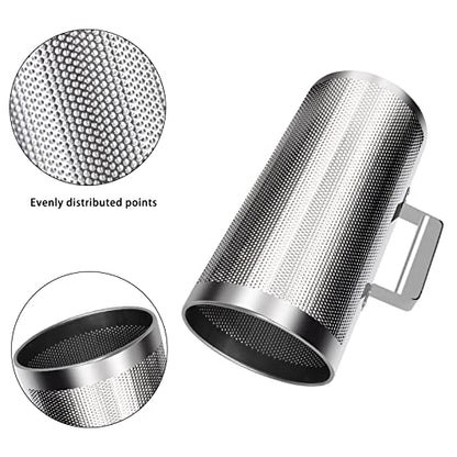 EASTROCK 3"×8" 6"×12" Stainless Steel Guiro Shaker with Scraper for adult - size: 3"*8"+6"*12"