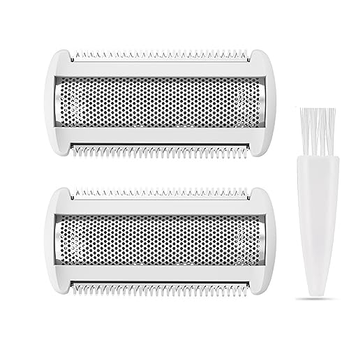 2 Pack BRL140 Replacement Shaver Foil Head Compatible with Philips Women's Electric Shaver BRL140 BRL130 Wet and Dry