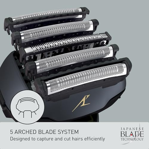 Panasonic Shaver Replacement Outer Foil WES9173P, Compatible with ARC5 5-Blade, ES-LV97-K, ES-LV67-K, ES-LV95-S, ES-LV65-S - color: Stainless Steel, size: 1 Count (Pack of 1)