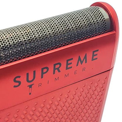Supreme Trimmer Replacement Foil & Cutter SB11 | Hypoallergenic Foil for STF101 Solo | Red - color: Red
