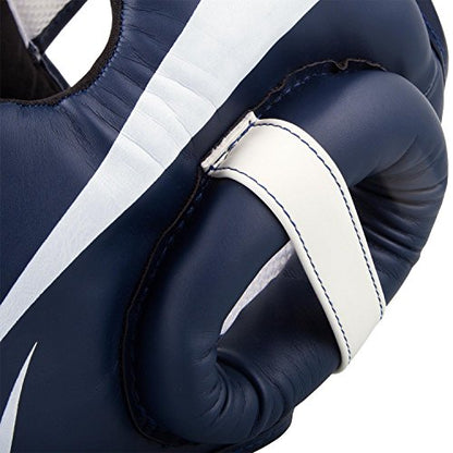 Venum Elite Headgear - color: White/Gold