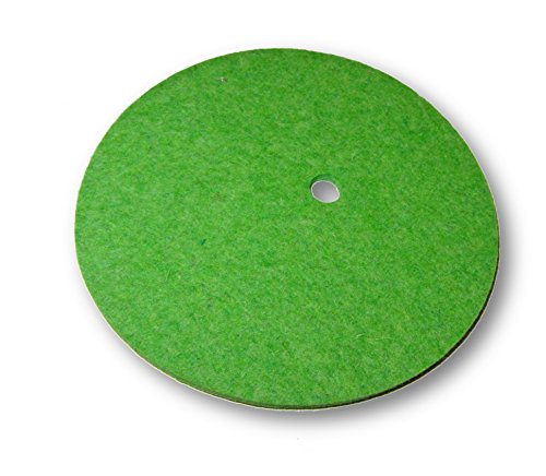 RF P Epee Guard Felt Pad - color: Grasshopper