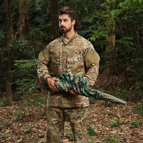 Fast Rifle Case Gun Cover for Hunting Range Shooting - 42.5" to 58" - color: New Camo