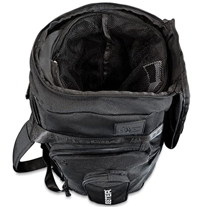 Meister Brawler Gym Bag for Fighters w/Zip-Out Wash Bag & Shoe Locker