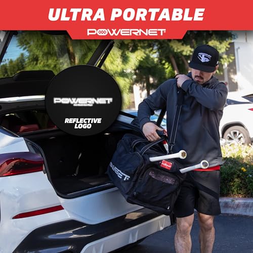 PowerNet Pro Duffle Bag, Softball Baseball Bag, Baseball Gear Bag, Baseball Bat Bag with Internal Bat Sleeves, Baseball Bags with Padded Strap & Pockets - style: Pro Duffle Bag