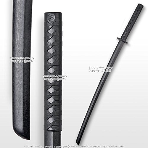 Munetoshi 39 in Black Polypropylene Kendo Practice Sword Training Equipment Martial Art