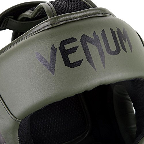Venum Elite Headgear - color: Black/Gold