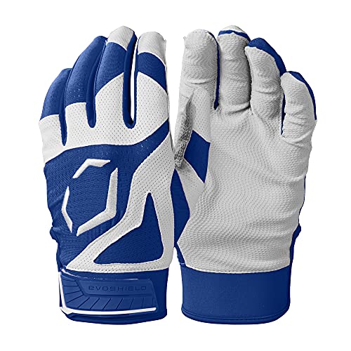 EvoShield SRZ-1™ Batting Gloves - Adult and Youth Sizes - color: Royal, size: Medium, style: Adult
