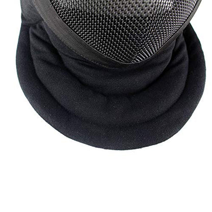 LEONARK Armoury Hema Helmet- Fencing Coach Mask - CE 350N Certified National Grade Masque - Fencing Protective Gear with Storage Bag - color: Detachable, size: Large