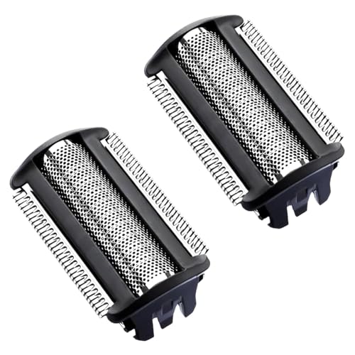 BG2000 Replacement Heads Compatible with Philips Norelco Bodygroom 7000 - color: Black（2pack）