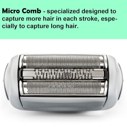 Series 5 Replacement Head 52S for Braun Electric Shaver (2 Count) - size: 2 Count