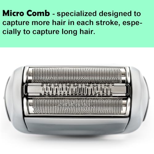 Series 5 Replacement Head 52S for Braun Electric Shaver (1 Count) - size: 1 Count
