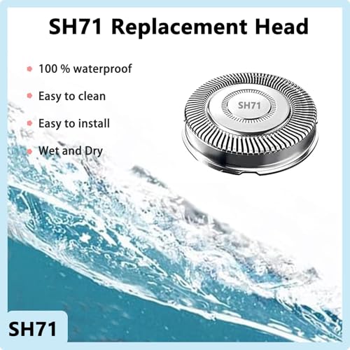 SH71 Heads for Philips Norelco Series 7000 and 5000 Series Electric Razors