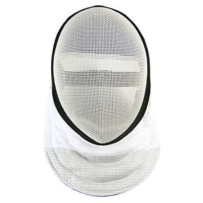 LEONARK Fencing Foil Mask Fencing Helmet CE 350N Certified National Grade Masque - Fencing Protective Gear - color: White, size: Large