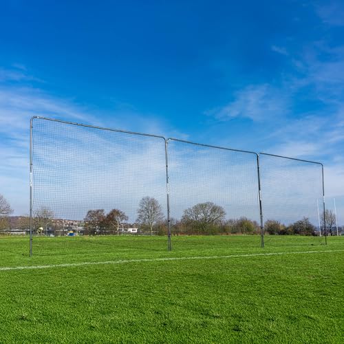 QuickPlay 10ft Sports Barrier Net System - Ball Stop Backstop Netting - size: 36x10'