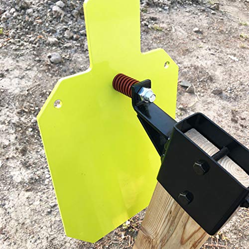 Highwild 2x4 Target Hanger | Target Stand Base | Adjustable Height Steel Post | AR500 Steel Gong Targets Conversion Adapter - color: A- 2x4 Target Hanger(1 Pack)