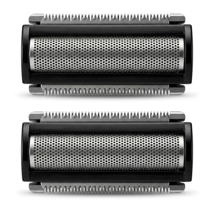 2 Pack Replacement Foil Blades for Manscaped Lawn Mower 5.0 Ultra, Black - color: Black Foil Shaver, size: 2 Pack
