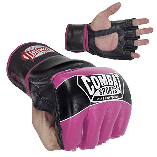 Combat Sports Pro Style Grappling MMA Gloves - color: Black, size: X-Large