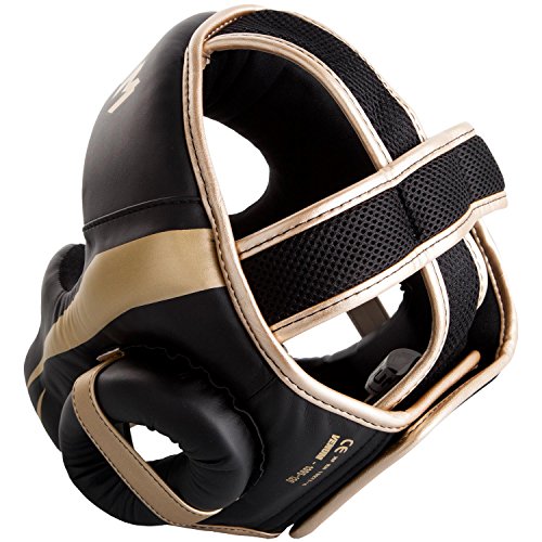 Venum Elite Headgear - color: Black/White