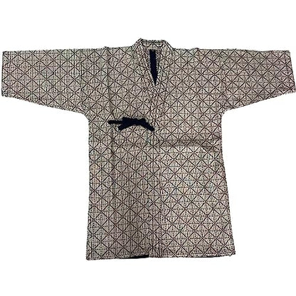 Kendo Tops Aikido Samurai Hakama Martial Arts Clothing Kimono Shirts Costumes - color: Top-yellow, size: 160CM
